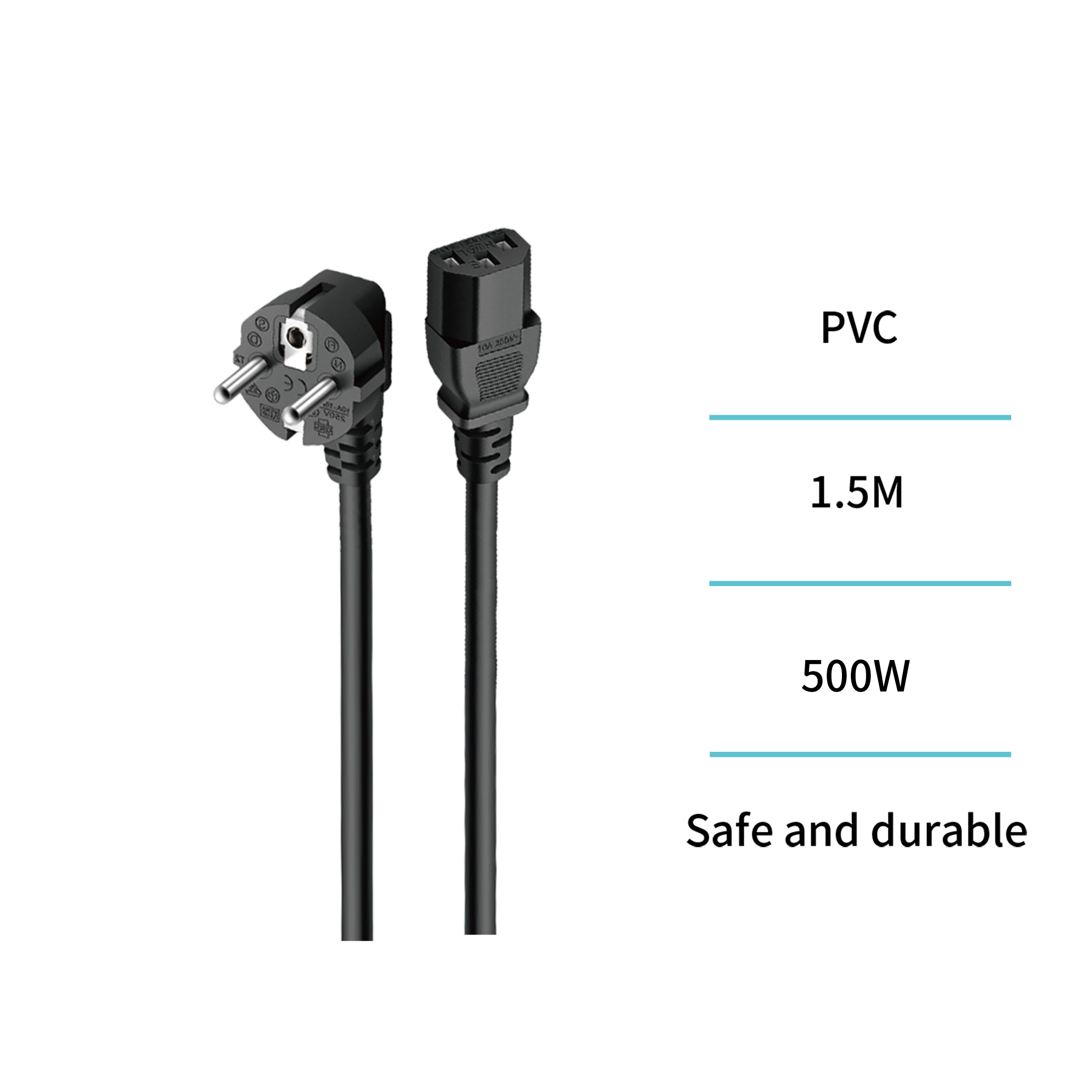 Unico CB9511 Cable de alimentación con sufijo de estilo europeo